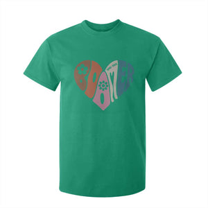 Boomers Generation T Shirt For Kid Vintage 40s 50s 60s Hippe Peace Love Hippy TS10 Irish Green Print Your Wear