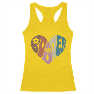 Boomers Generation Racerback Tank Top Vintage 40s 50s 60s Hippe Peace Love Hippy TS10 Daisy Print Your Wear