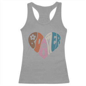 Boomers Generation Racerback Tank Top Vintage 40s 50s 60s Hippe Peace Love Hippy TS10 Sport Gray Print Your Wear