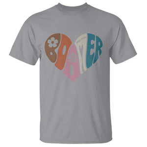 Boomers Generation T Shirt Vintage 40s 50s 60s Hippe Peace Love Hippy TS10 Sport Gray Print Your Wear