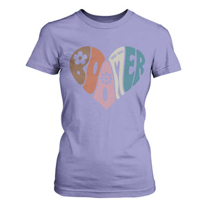 Boomers Generation T Shirt For Women Vintage 40s 50s 60s Hippe Peace Love Hippy TS10 Violet Print Your Wear