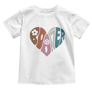 Boomers Generation Toddler T Shirt Vintage 40s 50s 60s Hippe Peace Love Hippy TS10 White Print Your Wear