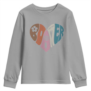 Boomers Generation Youth Sweatshirt Vintage 40s 50s 60s Hippe Peace Love Hippy TS10 Sport Gray Print Your Wear
