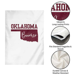 Oklahoma Boomer Garden Flag TS10 Print Your Wear