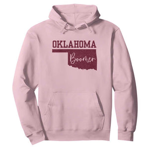Oklahoma Boomer Hoodie TS10 Light Pink Print Your Wear