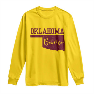 Oklahoma Boomer Long Sleeve Shirt TS10 Daisy Print Your Wear