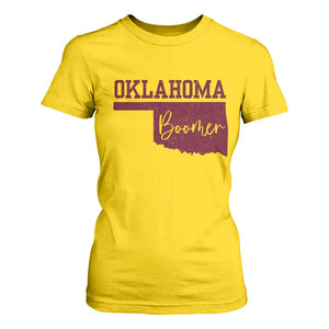 Oklahoma Boomer T Shirt For Women TS10 Daisy Print Your Wear