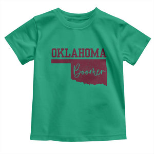 Oklahoma Boomer Toddler T Shirt TS10 Irish Green Print Your Wear