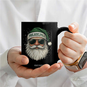 Christmas Philadelphia Fan Coffee Mug Funny Retro Santa Philly Lovers TS10 Print Your Wear