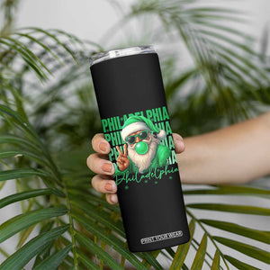 Christmas Philly Lover Skinny Tumbler Santa Retro EF Football Fan TS10 Print Your Wear