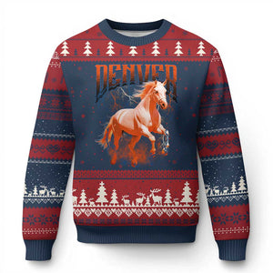 DFB Fan Ugly Christmas Sweater Vintage Mascot Game Day Bootleg TS10 Navy Red Print Your Wear