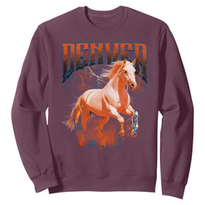 DFB Fan Sweatshirt Vintage Mascot Game Day Bootleg TS10 Maroon Print Your Wear