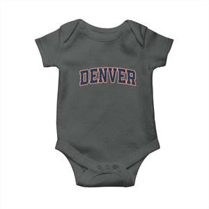 DFB Fan Baby Onesie Vintage Sports Style 80s 90s Game Day TS10 Dark Heather Print Your Wear
