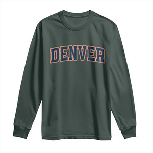 DFB Fan Long Sleeve Shirt Vintage Sports Style 80s 90s Game Day TS10 Dark Forest Green Print Your Wear