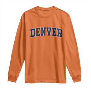DFB Fan Long Sleeve Shirt Vintage Sports Style 80s 90s Game Day TS10 Orange Print Your Wear