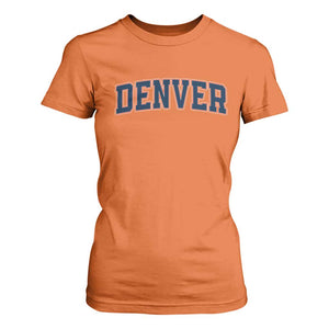 DFB Fan T Shirt For Women Vintage Sports Style 80s 90s Game Day TS10 Orange Print Your Wear