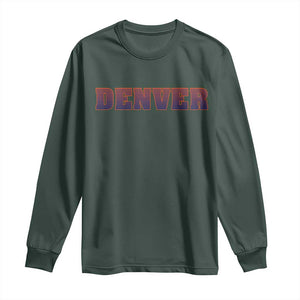 DFB Fan Long Sleeve Shirt Vintage Sports Style 80s 90s Gifts TS10 Dark Forest Green Print Your Wear