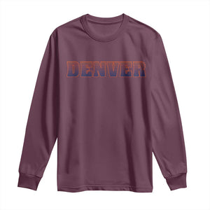 DFB Fan Long Sleeve Shirt Vintage Sports Style 80s 90s Gifts TS10 Maroon Print Your Wear
