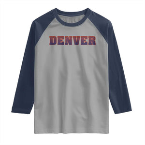 DFB Fan Raglan Shirt Vintage Sports Style 80s 90s Gifts TS10 Sport Gray Navy Print Your Wear