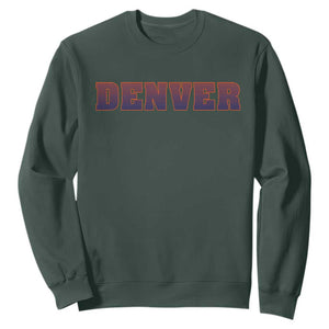 DFB Fan Sweatshirt Vintage Sports Style 80s 90s Gifts TS10 Dark Forest Green Print Your Wear