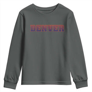 DFB Fan Youth Sweatshirt Vintage Sports Style 80s 90s Gifts TS10 Dark Heather Print Your Wear
