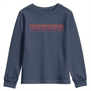 DFB Fan Youth Sweatshirt Vintage Sports Style 80s 90s Gifts TS10 Navy Print Your Wear