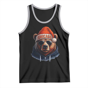 Vintage CFB Christmas Tank Top Trendy Fan Gifts Game Day Apparel TS10 Black Athletic Heather Print Your Wear