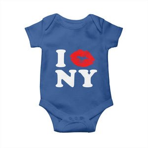 I Love NY Baby Onesie Sexy Lips Red Lipstick Kiss New York Lover Travel Gift TS10 Royal Blue Print Your Wear
