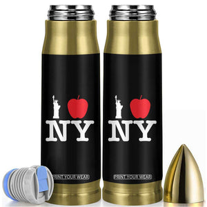 I Love NY Bullet Tumbler New York Lover Travel Gift TS10 Black Print Your Wear