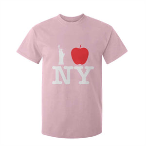 I Love NY T Shirt For Kid New York Lover Travel Gift TS10 Light Pink Print Your Wear