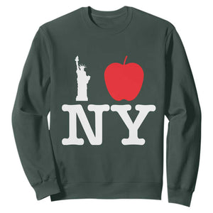 I Love NY Sweatshirt New York Lover Travel Gift - Print Your Wear