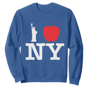 I Love NY Sweatshirt New York Lover Travel Gift - Print Your Wear