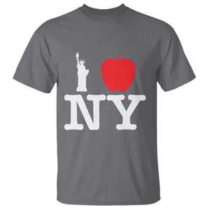 I Love NY T Shirt New York Lover Travel Gift TS10 Charcoal Print Your Wear