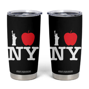 I Love NY Tumbler Cup New York Lover Travel Gift TS10 Black Print Your Wear