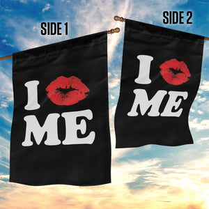 I Love ME Garden Flag Sexy Lips Red Lipstick Kiss Self Love TS10 Print Your Wear