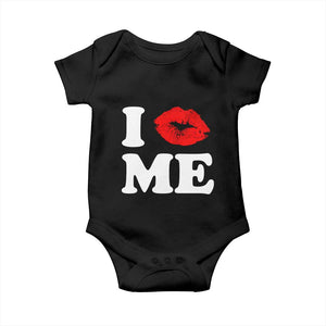 I Love ME Baby Onesie Sexy Lips Red Lipstick Kiss Self Love TS10 Black Print Your Wear