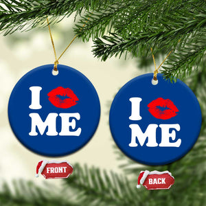 I Love ME Ceramic Ornament Sexy Lips Red Lipstick Kiss Self Love TS10 1pc Blue Print Your Wear