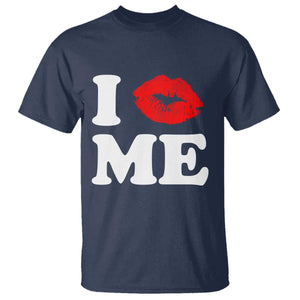 I Love ME T Shirt Sexy Lips Red Lipstick Kiss Self Love TS10 Navy Print Your Wear