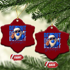 LF Football Christmas Ceramic Ornament Santa Retro Sports Fan Game Day TS10 Print Your Wear