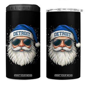 Vintage LF Football Christmas 4 in 1 Can Cooler Tumbler Funny Retro Santa Sports Fan Xmas TS10 One Size: 16 oz Black Print Your Wear