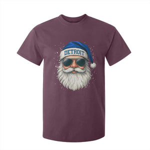 Vintage LF Football Christmas T Shirt For Kid Funny Retro Santa Sports Fan Xmas TS10 Maroon Print Your Wear