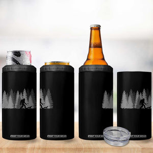 Bigfoot Walking Dachshund 4 in 1 Can Cooler Tumbler Funny Wiener Dog Gift Forest Sasquatch Yeti TS10 Print Your Wear