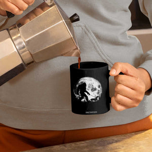 Bigfoot Walking Dachshund Coffee Mug Funny Doxie Wiener Sasquatch Night Stroll Full Moon TS10 Print Your Wear