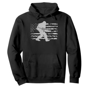 Bigfoot Gun Owner Hoodie Camo US American Flag Sasquatch Rifle TS10 Black Print Your Wear