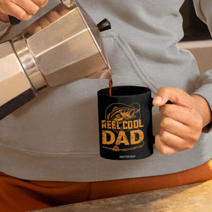 Reel Cool Dad Coffee Mug Funny Fishing Fisherman Fathers Day TS10 Print Your Wear