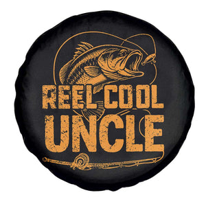 Reel Cool Uncle Spare Tire Cover Funny Fishing Fisherman Fathers Day TS10 Print Your Wear
