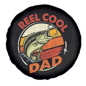 Reel Cool Dad Spare Tire Cover Funny Fathers Day Fishing Lover Fisherman TS10 Print Your Wear