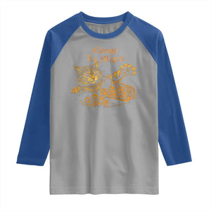 Chinga La Migra Raglan Shirt Retro Protest Subtle FDT Cat Meme TS10 Sport Gray Royal Print Your Wear