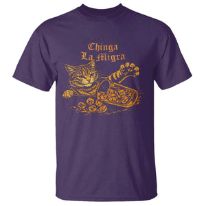 Chinga La Migra T Shirt Retro Protest Subtle FDT Cat Meme TS10 Purple Print Your Wear