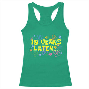 18 Years Later 18th Birthday Racerback Tank Top Eighteen Party Funny Meme TS10 Irish Green Print Your Wear